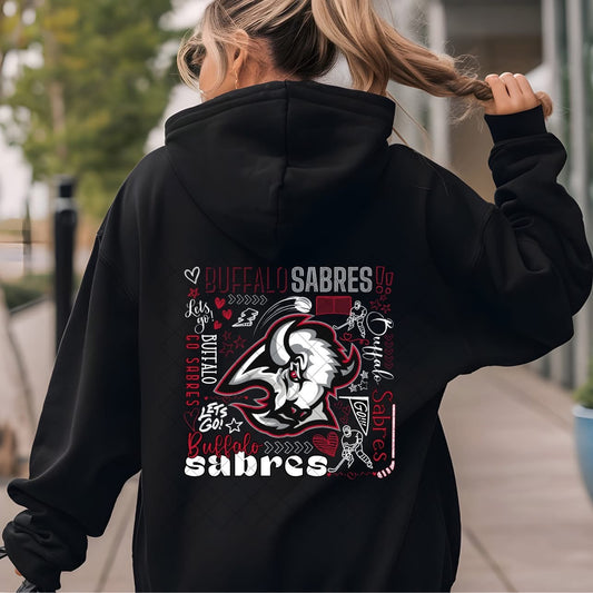 Buffalo Red and Black