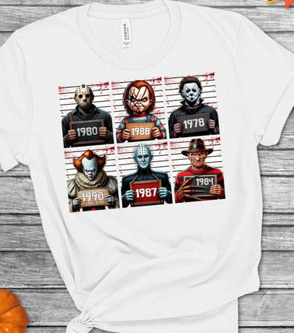 Villain Mug Shots