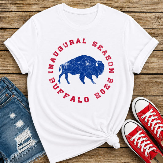 Inaugural Season Blue Standing Buffalo