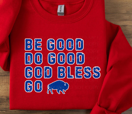 Be Good Do Good Blue