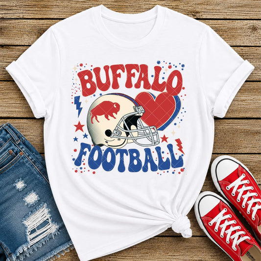 Buffalo football hearts