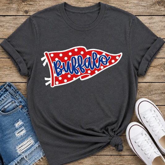 Buffalo Polka Dot Flag