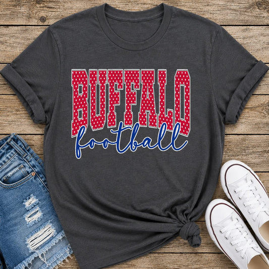 Buffalo Polka Dot Football