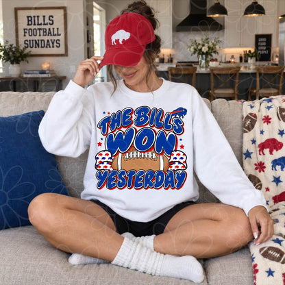 Bills Won Yesterday
